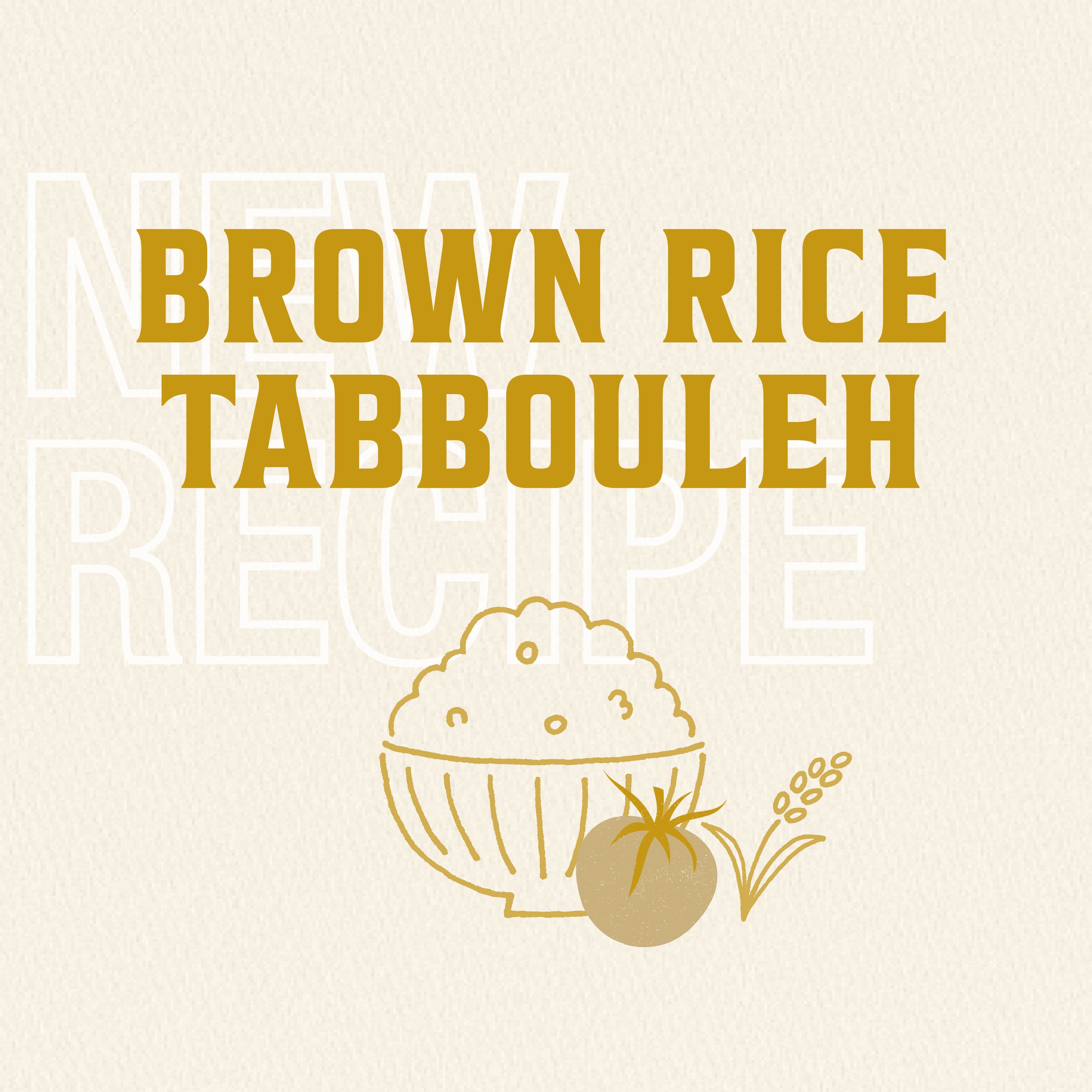 Brown Rice Tabbouleh